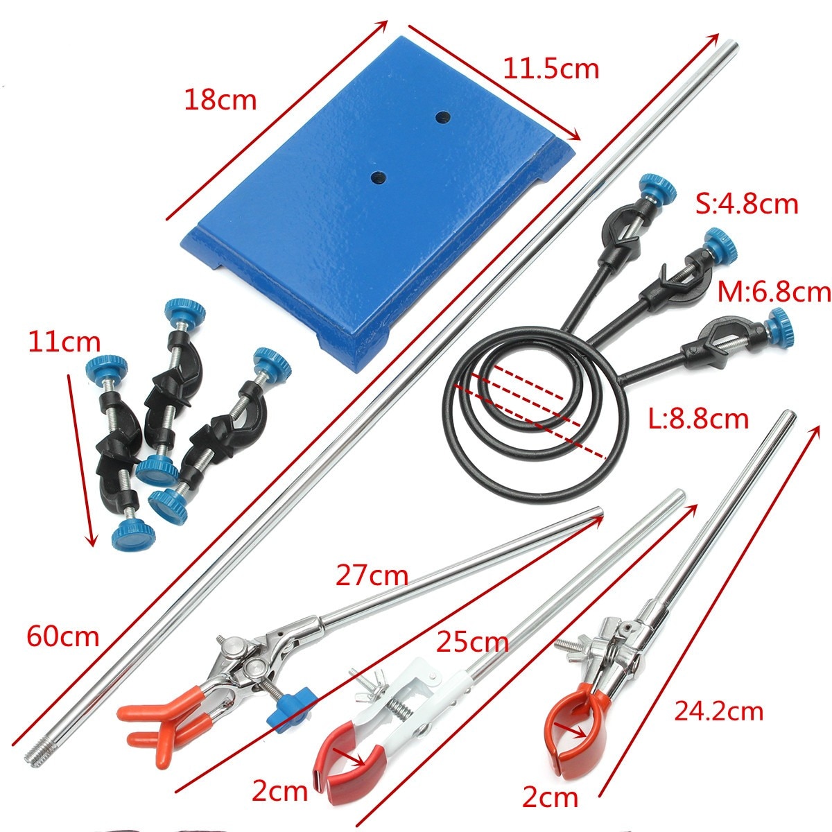Retort Stand | Lab Stand | Lab Support Stand | The Survival Island