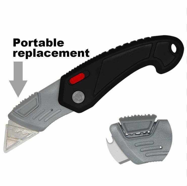 Safety Utility Knife Razor Cutter Work Blade The Survival Island