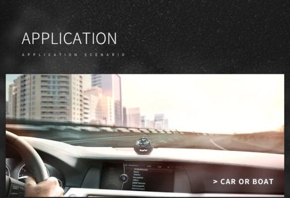 Compass For Car | Dashboard Compass | Dash Compass