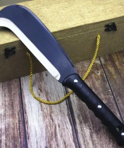 A hook machete knife.