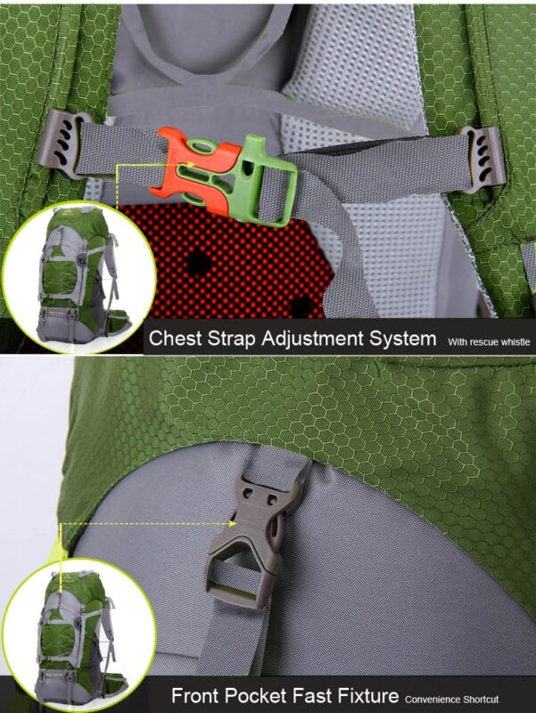 6.0l Rucksack 60L Backpack | Outdoor Backpack | Hiking Backpack | The Survival Island