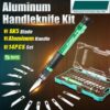 A precision hobby knife set.