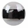 A small transparent round riot shield.