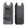 A riot police small shield, displayed showing both the front and the back of the product.
