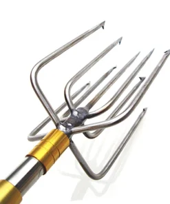 Pole spear fishing tips.