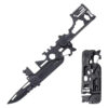 A small survival multitool knife.