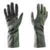 Long Tactical Leather Gloves