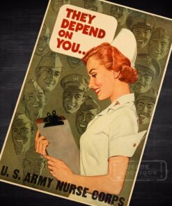 WW2 US Army Nursing Poster