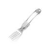 A folding camping fork