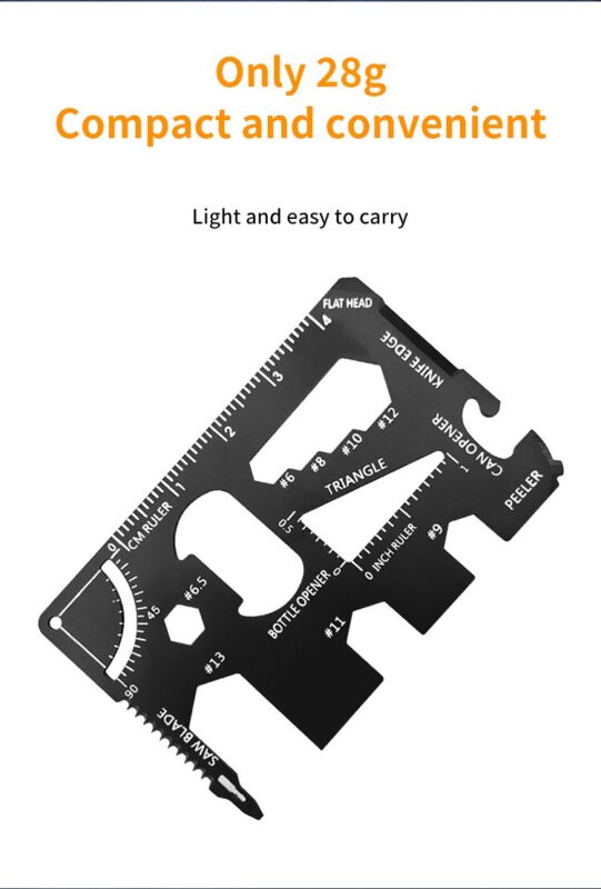 Best Backpacking Multi Tool | Credit Card Knife | Survival Island
