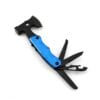 A hammer axe multitool with tools extended.