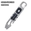 A mini pry bar screwdriver multi tool