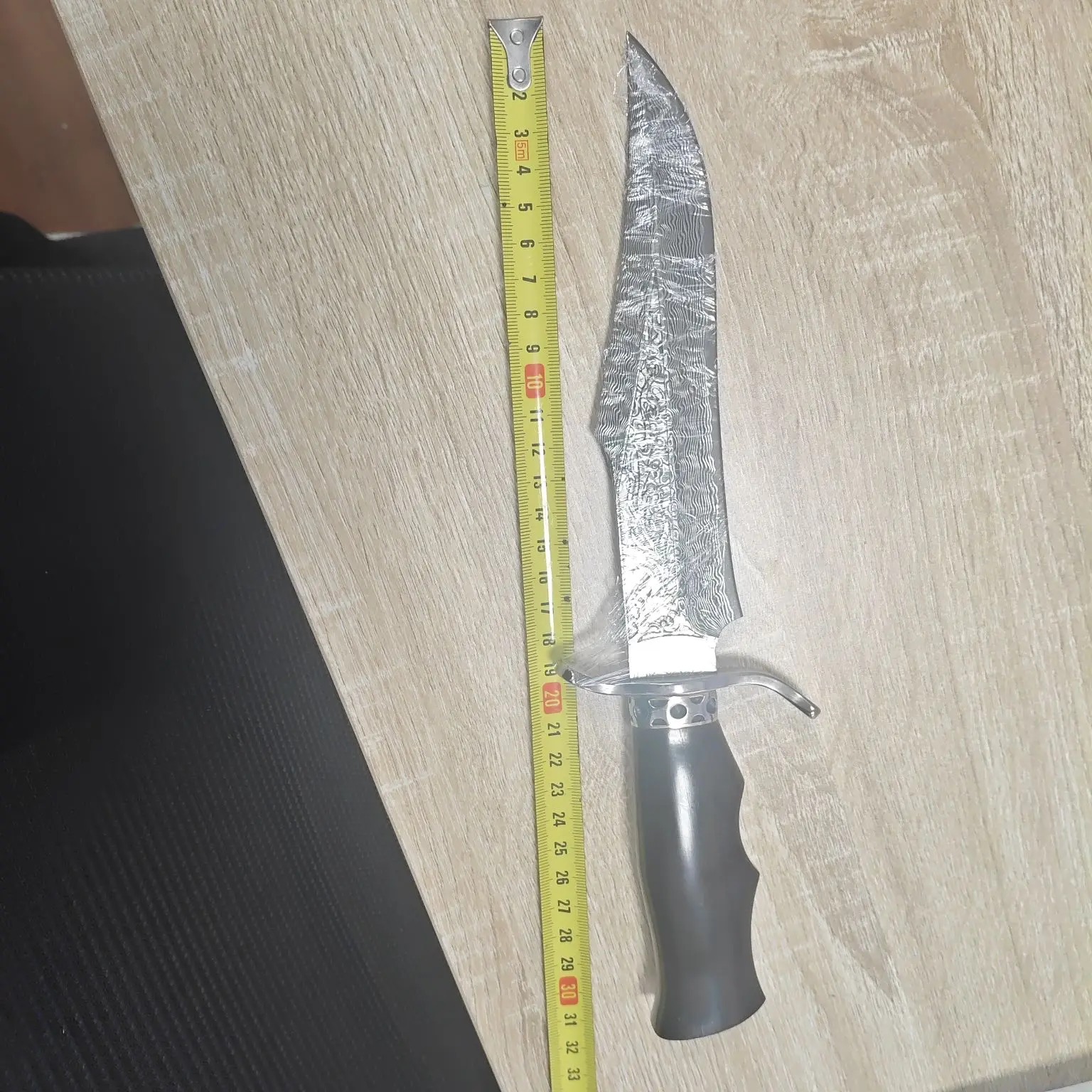 damascus-bowie-knife-8