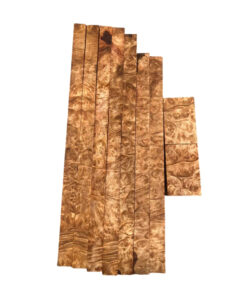 Multiple camphor wood blocks of differing sizes displayed side-by-side.