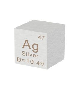 Solid Silver Cube