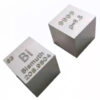 Two pure bismuth cube samples.