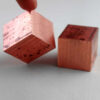 Red Copper block material.