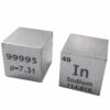 Two pure Indium cubes.