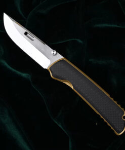 A folding camping pocket knife.