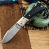 A folding camping pocket knife.