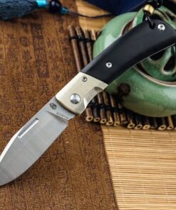 A folding camping pocket knife.