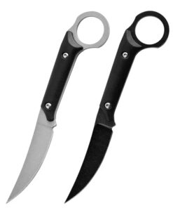 Two small game skinning knife models.