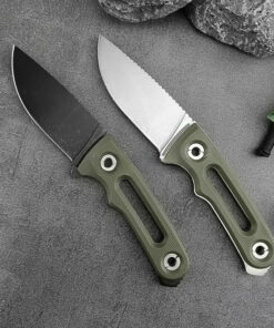 Two good camping knife models displayed.
