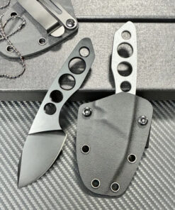 A skeletal neck knife.