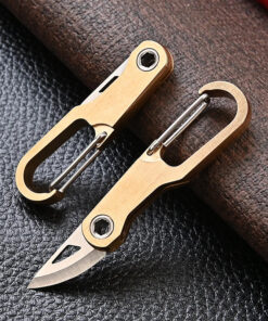 A mini key ring knife.