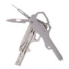 A mini knife keychain multifunction tool.