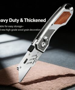 A folding box cutter knife.