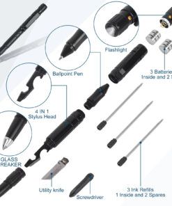 A tactical pen light.
