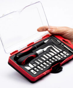 A craft precision knife set.