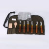 A hook spoon carving knife set.