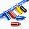 Waterproof Aluminum Canister Keychain Pill Container [KW=-Keychain Pill Container-]