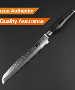 Professional Damascus Steel Kitchen Bread Knife [KW=-Bread Knife-] 4