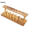 Science Laboratory Wooden Test Tube Holder Test Tube Rack [KW=-Test Tube Rack-]