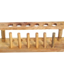 Science Laboratory Wooden Test Tube Holder Test Tube Rack [KW=-Test Tube Rack-] 2