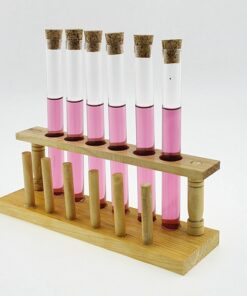 Science Laboratory Wooden Test Tube Holder Test Tube Rack [KW=-Test Tube Rack-] 3