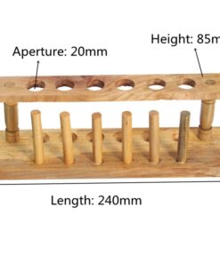 Science Laboratory Wooden Test Tube Holder Test Tube Rack [KW=-Test Tube Rack-] 5