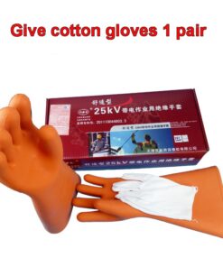 Electrical Work Insulated Safety High Voltage Gloves [KW=-High Voltage Gloves-] 3