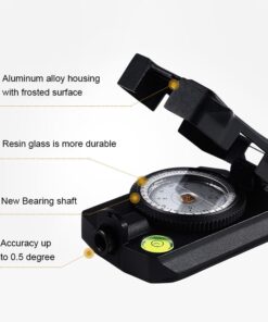 Survival Compass Lensatic Compass [KW=-Survival Compass-]  9
