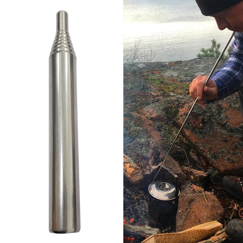 Pocket Bellows Fire Blower Tool Campfire Bellows The Survival Island
